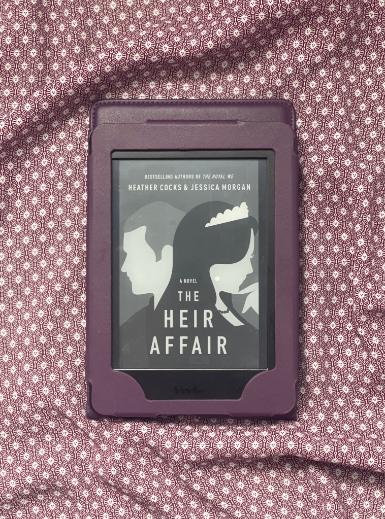 Photo of a kindle version of The Heir Affair by Heather Cocks and Jessica Morgan